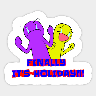 It's Holiday Sticker